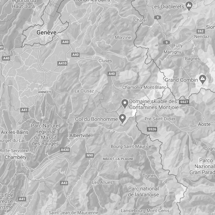 Plan d'accès - Les Contamines-Montjoie